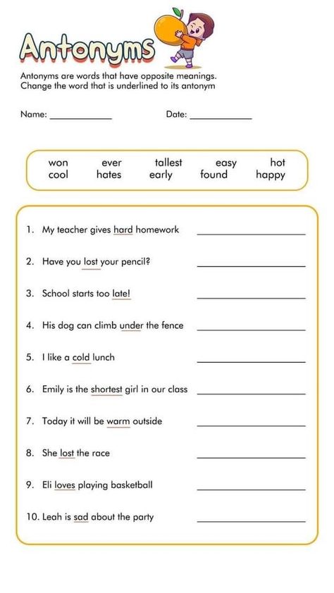 Third Grade Language Arts Worksheets, Antonyms Worksheet 2nd Grade, Antonyms Worksheet Grade 3, 3rd Grade Reading Worksheets, Third Grade Reading Worksheets, 3rd Grade Reading Comprehension, 3rd Grade Reading Comprehension Worksheets, 4th Grade Reading Worksheets, Antonyms Worksheet