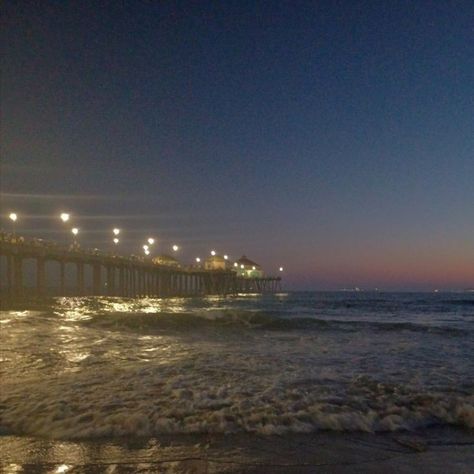 Huntington Beach Aesthetic, Beach Widgets Long, Huntington Beach California Aesthetic, Long Beach Aesthetic, Virginia Beach Aesthetic, Beach Aesthetic Icons, Venice Beach Aesthetic, Night Beach Aesthetic, Hunington Beach