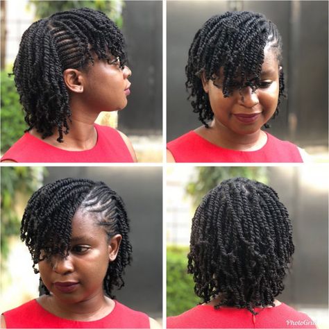 60 Beautiful Two-Strand Twists Protective Styles on Natural Hair – Coils and Glory Two Strand Twist Hairstyles, Short Hair Twist Styles, Flat Twist Hairstyles, Natural Hair Stylists, Protective Hairstyles For Natural Hair, Braided Cornrow Hairstyles, Natural Hair Twists, Twist Styles, Twist Braid Hairstyles