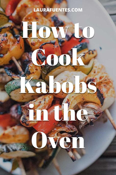 Oven Shish Kabobs Steak, Steak And Shrimp Kabobs In Oven, How To Cook Kabobs In The Oven, Shush Kabobs In The Oven, Oven Skewers Kabob Recipes, Oven Roasted Kabobs, Shiskabob Recipes Oven, Chicken Shish Kabobs Oven, Salmon Kabobs Oven