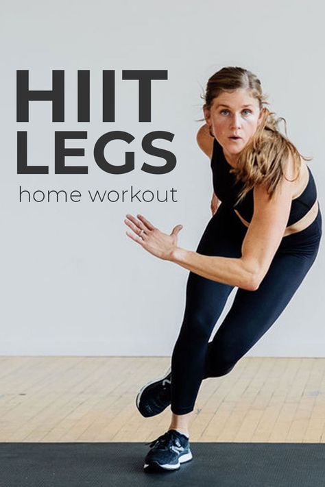 Hiit Leg Workout At Home, Hit Legs Workout, Lower Body Workout No Weights, Hiit Leg Day, Bodyweight Legs Workout, Cardio Legs Workout, No Machine Leg Workout, No Equipment Workout Women, No Equipment Hiit Workout