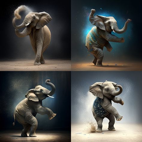 Dancing Elephant, Dancing, Elephant, Quick Saves