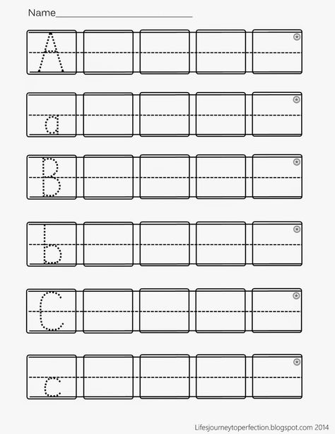 Life's Journey To Perfection: Preschool Practice ABC Writing Worksheet Printables Handwriting Worksheets For Kindergarten, Abc Writing, Letter Worksheets Kindergarten, Free Handwriting Worksheets, Alphabet Practice Worksheets, Alphabet Writing Worksheets, Letter Recognition Worksheets, Letter Worksheets For Preschool, Alphabet Writing Practice