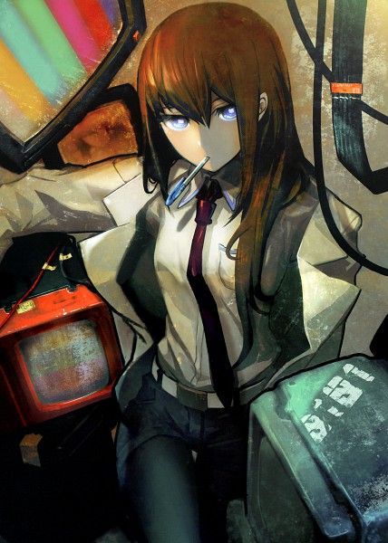 4028x5648 6808kB Barbarian Queen, Gate Anime, Makise Kurisu, Steins Gate 0, Kurisu Makise, In Spectre, Steins Gate, An Anime, Anime Movies