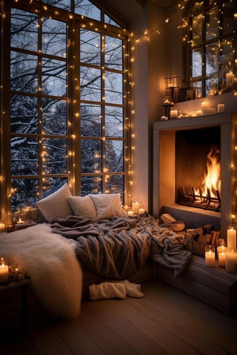 Cozy Place, Cozy Interior, Cozy Room, Dream Rooms, Winter House, Cozy Space, My New Room, Cozy Bedroom, Cozy Living