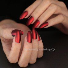 Nails Ideas Chrome, Fake Nails Ideas, Fake Nails Acrylics, Stiletto Nails Red, Book Nail Art, Matte Stiletto Nails, Shattered Glass Nails, Stiletto Nails Short, Long Stiletto Nails