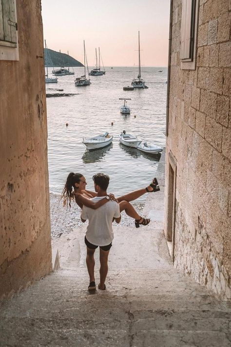 Aesthetic picture of Vis Island, Croatia. Discover more photos of Raquel & Miguel with On The Road Again Croatia Pictures, Vis Island, Croatia Beach, Summer Couples, Couples Vibe, Aesthetic Picture, Dubrovnik Croatia, Croatia Travel, Zadar