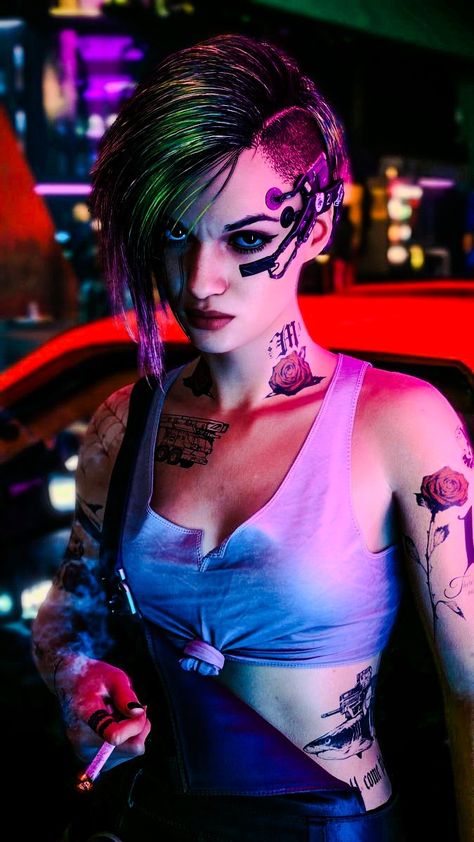 Cyberpunk Judy Alvarez, Judy Alvarez Wallpaper, Judy Cyberpunk, Judy Alvarez, Cyberpunk Cosplay, Cyberpunk Games, Cyberpunk Female, Cyberpunk Anime, Cyberpunk Girl