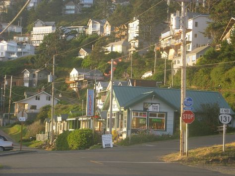 Oceanside Oregon, I Will Be Back, Small Town Life, Beach Town, Oregon Coast, The Hill, Pretty Places, Small Town, Pacific Northwest