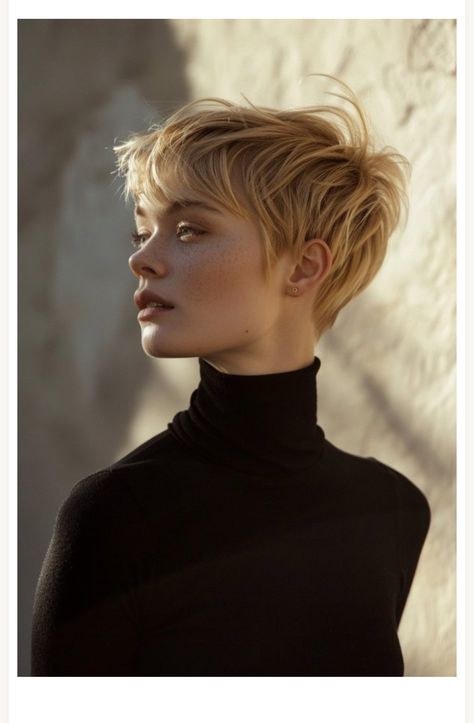 Dark Eyebrows, Crop Hair, Short Haircut Styles, Very Short Haircuts, Haircut Styles, Pixie Hair, Hair Haircuts, Very Short Hair, Short Haircut