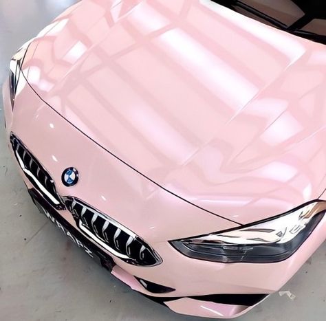 Pink Bmw Aesthetic, Pink Suv, Pink Bmw, Pink Cars, Barbie Car, Top Luxury Cars, Girly Car, Car Goals, New Obsession