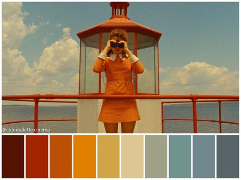 Cinema Magic on Instagram: “#WesAnderson’s color palette 🎨 Happy 51st birthday to the great Wes Anderson!  What’s your favorite film by him?  Follow my second page…” Cinema Wallpaper, Wes Anderson Color Palette, West Anderson, Color In Film, 51st Birthday, Movie Color Palette, Cinema Colours, The Truman Show, Famous Movie Scenes