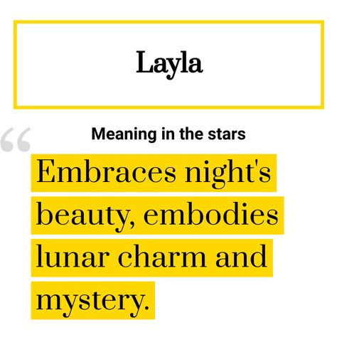 Meaning of the name Layla Layla Name, With Meaning, Names With Meaning, Meant To Be