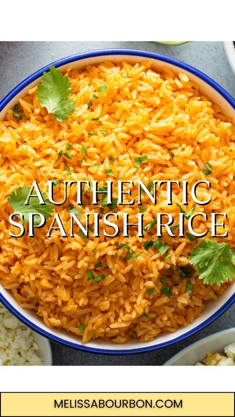 Spanish Rice is a staple in our house. This is an easy recipe, and you'll love it! Spanish Mexican Rice, Spanish Rice Authentic, Homemade Spanish Rice Recipe, How To Make Spanish Rice Easy, Rice Mexican Easy, Diy Spanish Rice, Homemade Spanish Rice Easy, On The Border Rice Recipe, How To Make Spanish Rice