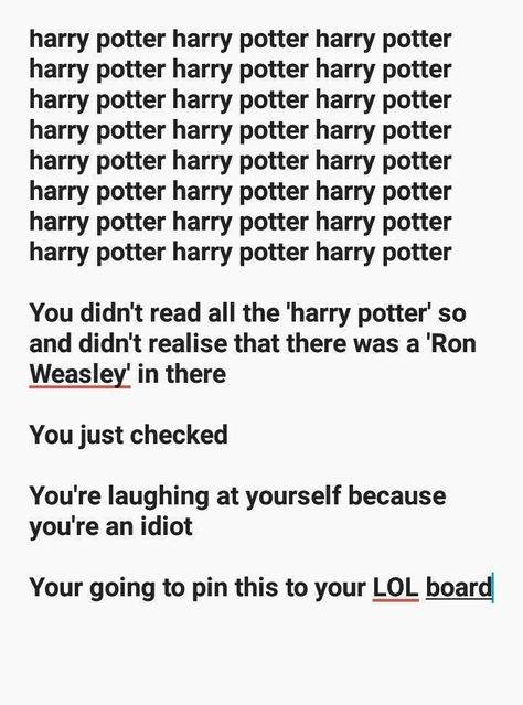 Ron Weasley Memes Funny, If I Cant Have You No One Can, Funny Realizations, Frases Emo, Comebacks Humor, You Read That Wrong, Really Funny Texts, Funny Mind Tricks, Lol Text