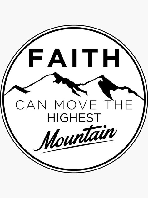 Faith Moves Mountains, Faith Can Move Mountains, Jesus Return, Silhouette Stencil, Move Mountains, Mens Casual, Mens Casual Outfits, Believe In You, Casual Outfits