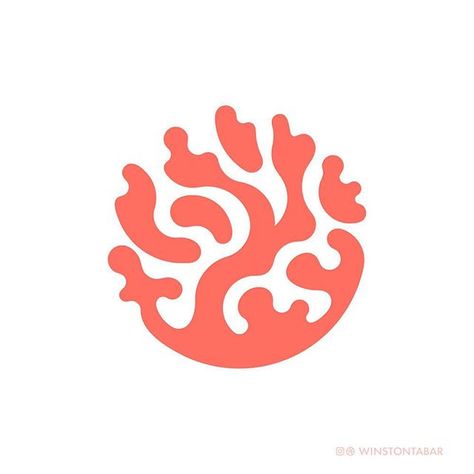 Winston Tabar (@winstontabar) • Instagram photos and videos Beach Branding, Coral Logo, Origami Templates, Dream Salon, Beachy Theme, Plant Logos, Geometric Logo Design, Resort Logo, Pantone Color Of The Year