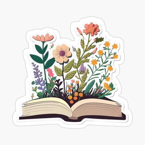 Books Printable Stickers, Book Stickers Printable, Stikers Aesthetic, Floral Monogram Letter, God Sticker, Sticker Design Inspiration, Flowers Growing, Lover Sticker, Christian Stickers