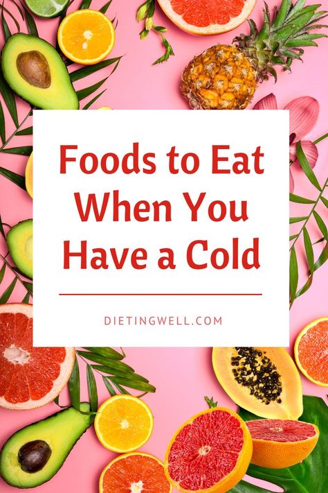 Food Good For Colds, Food For A Cold Sore Throat, Cold Busting Foods, Cold Remedy Recipes, Foods To Eat With A Sore Throat, Foods That Help With Congestion, Cold Remedy Food, Best Drink For A Cold, Easy Meals To Make When Sick