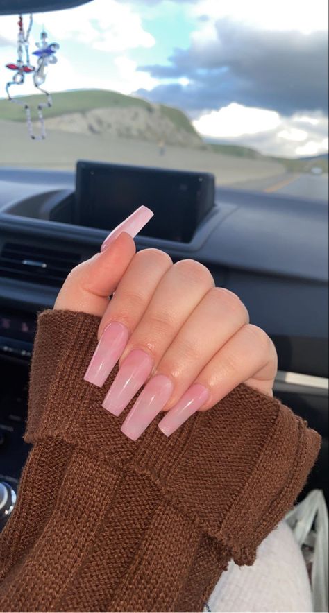 Pink Marble French Tip, Milky Marble Nails, Marble Nails White, Marble French Tip, Pink Marble Nails, Pink And White Marble, Nails White, Marble Nails, Nail Inspiration