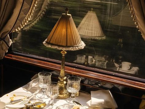 The Vintage Train Renaissance Is Here—And It’s Fabulous 1900s Aesthetic, Simplon Orient Express, Future Vision, Romantic Dream, Orient Express, Future Apartment, Vintage Train, Dark Academia Aesthetic, Princess Aesthetic