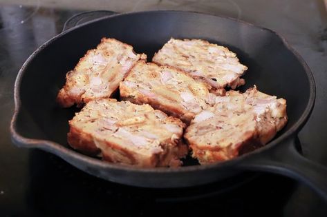 Scrapple Recipe, Creamed Chipped Beef, Traditional German Food, Dutch Cuisine, Breakfast Sides Dishes, Breakfast Sides, Leftover Beef, Chipped Beef, Healthier Habits