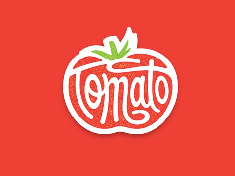 Tomato by Ort Design Studio on Dribbble Tomato Logo, Tomato Design, Planet Logo, Star Logo Design, Usb Design, Farm Logo, Logo Design Ideas, Brand Assets, Logo Restaurant