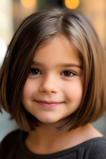 Short Haircuts For Kids Girls Ideas, Kid Bob Haircut, Bob Hairstyles For Girls Kids, Haircut Girls Kids, Toddler Bob Haircut, Kids Girl Haircuts, Kids Short Haircuts, Kids Bob Haircut