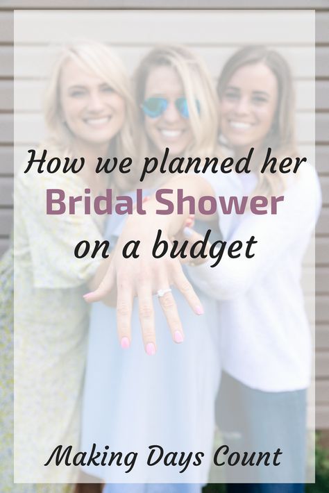 Are you planning a bridal shower for a friend or a sister? Here is how we planned one for our close friend on a tight budget! Read on the blog for more! #bridalshower #budgetwedding Bridal Shower Budget, Bridal Shower On A Budget, Bridal Shower Planner, Shower On A Budget, Cute Diy Projects, Dollar Store Diy Projects, Do It Yourself Projects, Intentional Living, Cute Diys