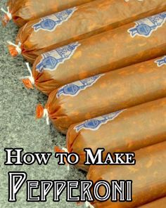 How To Make Pepperoni, Deli Meat Recipes, Summer Sausage Recipes, Homemade Pepperoni, Meat Curing, Cured Meat Recipes, Sausage Making Recipes, Pepperoni Recipes, Homemade Sausage Recipes