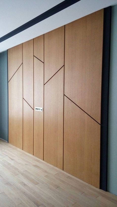 Tv Backdrop Design Tv Walls, Wood Wall Paneling Modern, Wooden Panel Design, Plywood Wall Paneling, Wall Cladding Interior, Wooden Wall Cladding, Wall Cladding Designs, Wooden Wall Design, Modern Wall Paneling