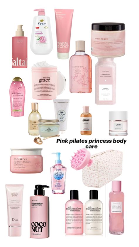 Body care Pink Body Care Products, Pink Hygiene Products, Pink Hygiene, Pink Body Care, Girly Tips, Pink Products, Pink Pilates Princess, Pink Pilates, Pilates Princess