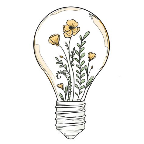 Light Bulb Art, Simple Flower Drawing, Aesthetic Usernames, Vintage Papers, Paper Photo, Spring Art, Photo Vintage, Aesthetic Painting, Aesthetic Gif