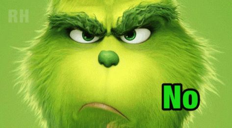 No Nope GIF - No Nope Non - Discover & Share GIFs Grinch Clip Art, Nope Gif, The Grinch, Amazing Products, Grinch, Animated Gif, Gif, Clip Art