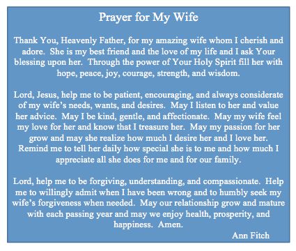 Prayer For My Wife, Couples Prayer, Prayer For Wife, Praying Wife, Prayer For My Family, Love My Wife Quotes, Everyday Prayers, Marriage Prayer, Get Closer To God