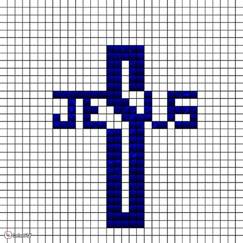 Bible Pixel Art, Christian Perler Beads, Christian Perler Bead Patterns, Christian Pixel Art, Cross Pixel Art, Pixel Quilting, Christian Graphics, Graph Paper Designs, Graph Paper Drawings