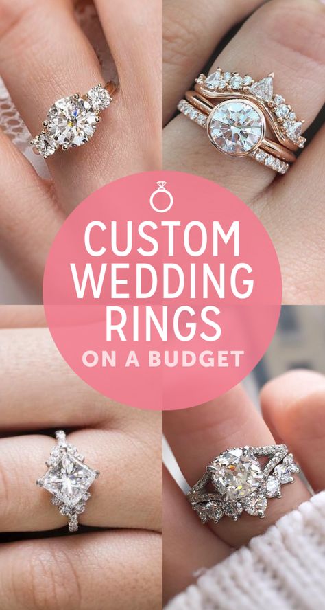 This post may contain affiliate links. Click here  to learn more.  This is a sponsored post in collaboration with Ken & Dana Design. All opinions are our own. Designing custom wedding rings doesn't have to be an unattainable luxury After over a decade of featuring real weddings, one of our absolute favorite things is when couples puttext after content The post Custom Wedding Rings on a Budget appeared first on The Budget Savvy Bride - helping couples plan beautiful weddings on a budget they Design Your Own Wedding Ring, Engagement Rings With Meaning, Wedding Rings On A Budget, Wedding On A Budget, Rings With Meaning, Beautiful Wedding Bands, Popular Rings, String Lights Wedding, Wedding Planning On A Budget