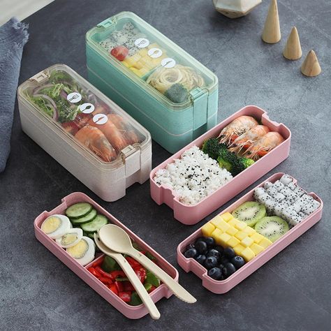 Lunch Box Meal Prep, Bento Box Lunch For Adults, Apartment Pantry, Eco Office, Bento Inspiration, Bento Meals, School Kawaii, Kawaii Cups, Cute Lunch Boxes