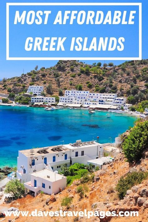 Greek Islands Vacation, Cheap Places To Visit, Greek Islands To Visit, Best Greek Islands, Greek Travel, Places In Greece, Cheap Places To Travel, Greece Travel Guide, Greece Vacation