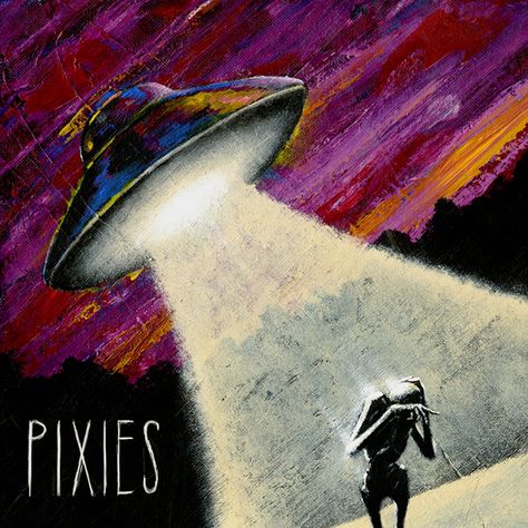 Pixies Album Cover, Punk Album Covers, Pixies Band, Rock Album Covers, Cover Design Inspiration, Album Artwork Cover Art, Cool Album Covers, Heavy Metal Art, Band Wallpapers