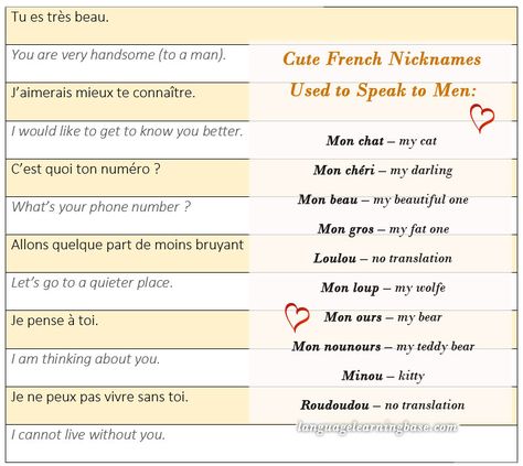 How to Flirt in French: Phrases to Score a Date. - learn French,communication,vocabulary,french,love,date How To Flirt In French, Flirt In Italian, French Flirting Phrases, Flirting In French, Flirt In French, French Love Phrases, French Word For Love, Flirting Words, French Learning Books