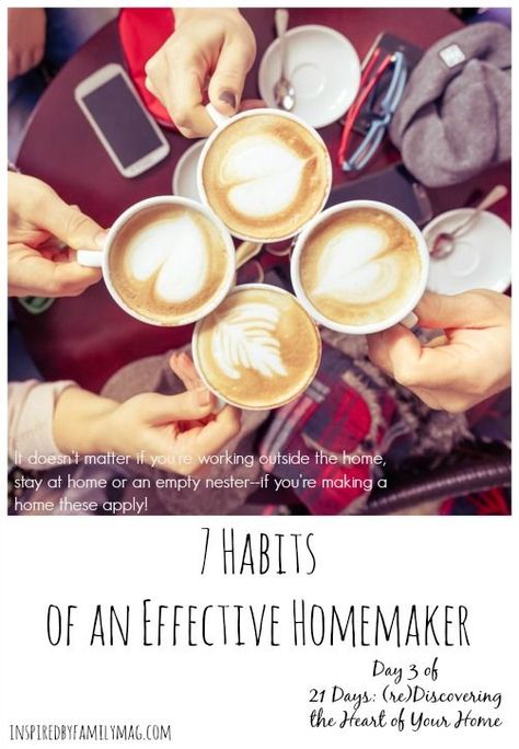 7 Habits of an Effective Homemaker - Whether you work outside the home, work at home, are single or have no children--if you're making a home these apply. Friends Reunion Party, Friends Drinking, Cuban Coffee, Egg Coffee, Friends Reunion, View Point, Cappuccino Coffee, Yummy Mummy, Photo Grouping