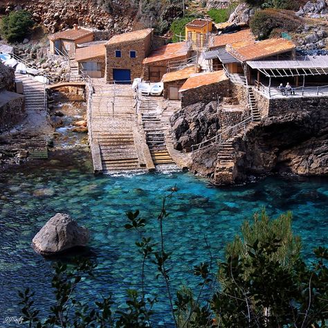 Cala Deia, Mallorca. Spain   Pic: JJSastre Deia Spain, Cala Deia, Yoga Boutique, Deia Mallorca, Mallorca Beaches, Mallorca Island, Amazing Beaches, Yoga Apparel, Mallorca Spain