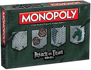 Carte Harry Potter, Attack On Titan Merch, Monopoly Board Game, Otaku Gift, Elite Squad, Monopoly Board, 1000 Gifts, Aot Memes, Monopoly Game