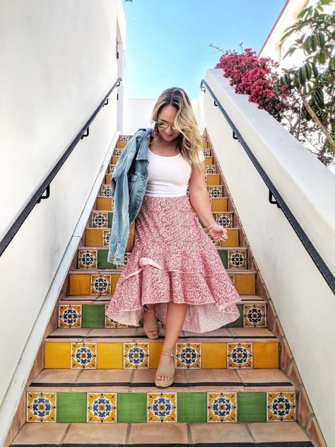 Santa Barbara Outfits, Santa Barbara Outfit, Tiled Staircase, Santa Barbara Courthouse, Instagram Locations, Amazon Purchases, Travel Outdoors, Wedding Humor, Wine Country