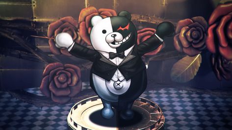 Monokuma Pfp, Desktop Wallpaper 1920x1080, Danganronpa Monokuma, Disneyland Tickets, Danganronpa 1, Trigger Happy Havoc, Trigger Happy, Nagito Komaeda, Danganronpa 3