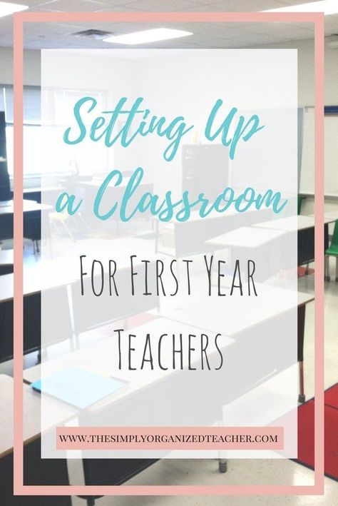 First Year Teacher: Setting Up a Classroom Setting Up A Classroom, Classroom Checklist, First Year Teacher, Teacher Checklist, Organized Teacher, Simply Organized, Teachers Room, First Year Teaching, Elementary Classroom Decor