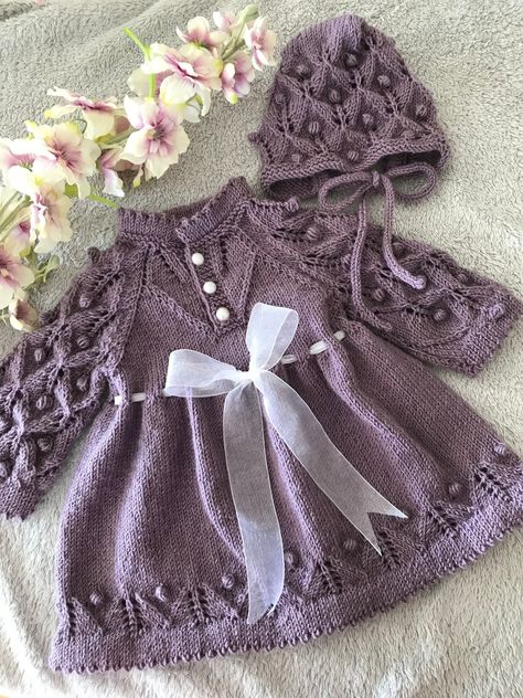 Woollen Dresses, Unique Baby Girl Gifts, Baby Dress Clothes, Kiki Dress, 2 Month Old Baby, Frocks For Babies, 4 Month Baby, Girls Winter Dresses, Handmade Baby Shower Gift