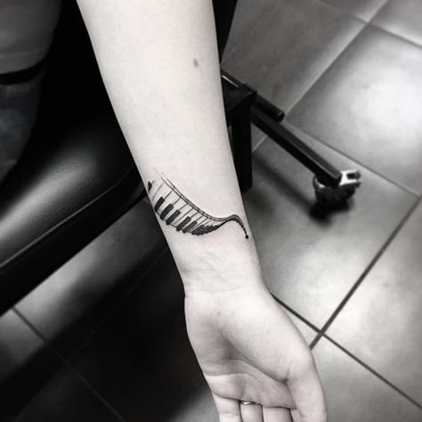 Piano Keys Forearm Tattoo - Forearm Simple Tattoos - Simple Tattoos - MomCanvas Piano Tattoos, Musical Tattoos, Family Hobbies, Violin Tattoo, Notes Tattoo, Inking Art, Piano Tattoo, Nova Tattoo, Meaning Tattoos