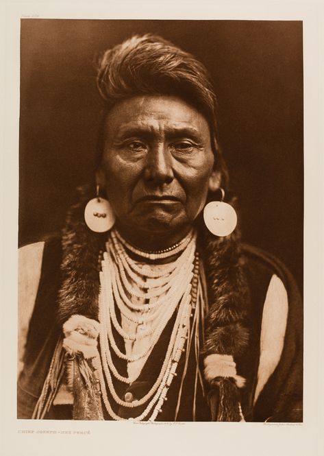 Envelope Photography, Native American Photography, Edward Curtis, Chief Joseph, American Photo, 4x6 Prints, Indian Chief, Holiday Greeting, Native American Tribes